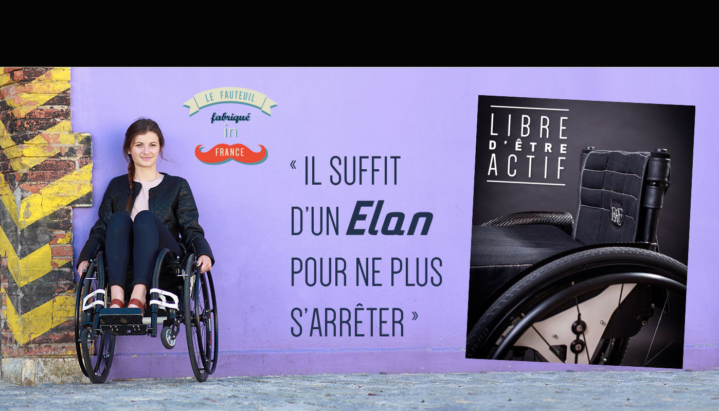 L'Elan - Fauteuil roulant actif - FRF